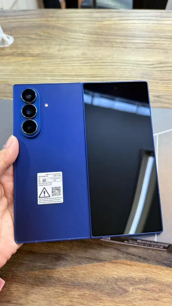 Samsung Z fold 7 512 giga blue resmi