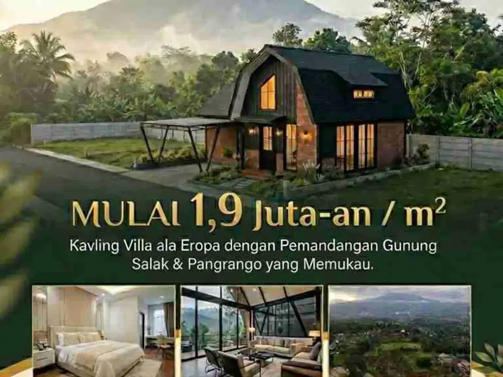 JUAL TANAH KAVLING STRATEGIS  NUANSA EROPA BOGOR SELATAN