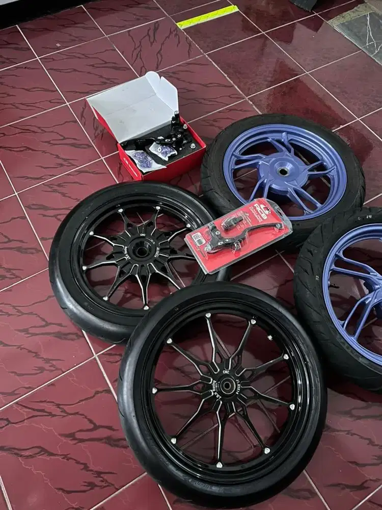 Velg JBH RACING ring 14 pemakaian ex kontes pemakaian vario 125/150/16