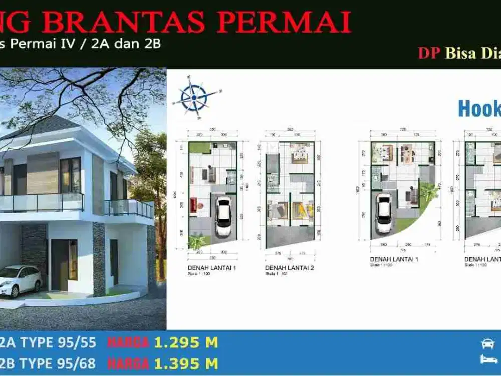 Harga Promo Rumah Baru di Wiyung Brantas Permai