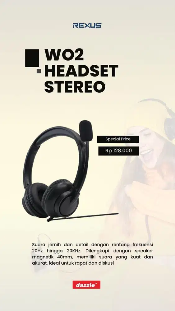 Headset rexus WO2