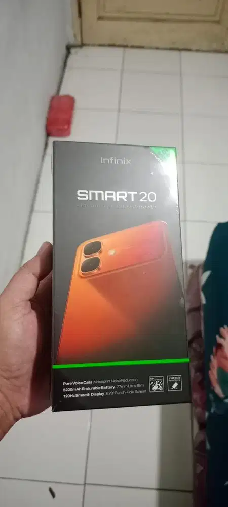 Di jual hp infinix smart 20 ram4/64 masih segel