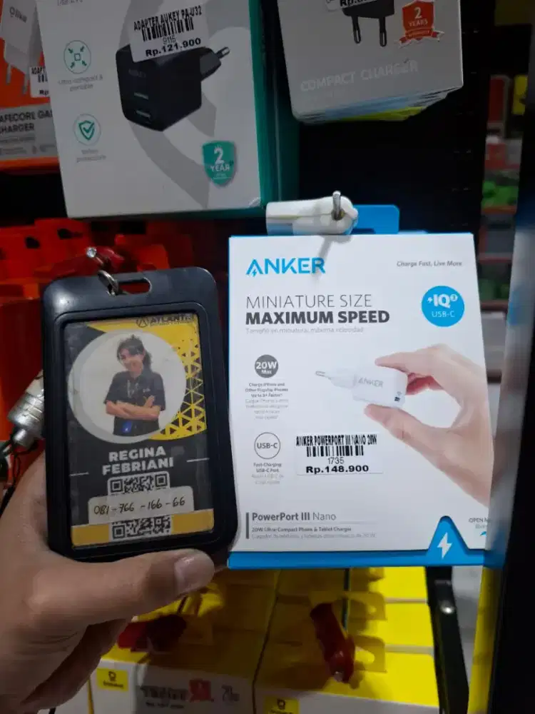 ANKER POWERPORT III NANO 20W | ATLANTIS MATARAM