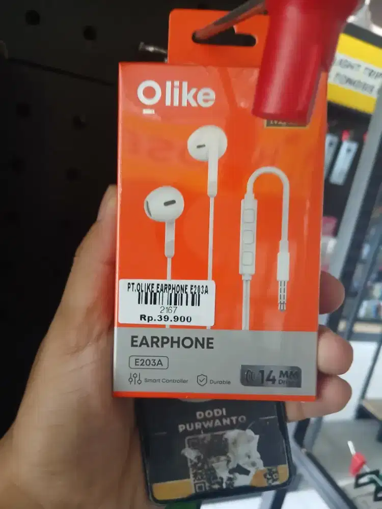 QLIKE EARPHONE E203A|ATLANTIS DAHSYAT