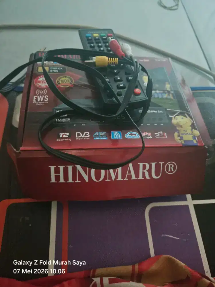 Setbox,ga jadi di pakai..lengkap bawaan pabrik kaya di fto