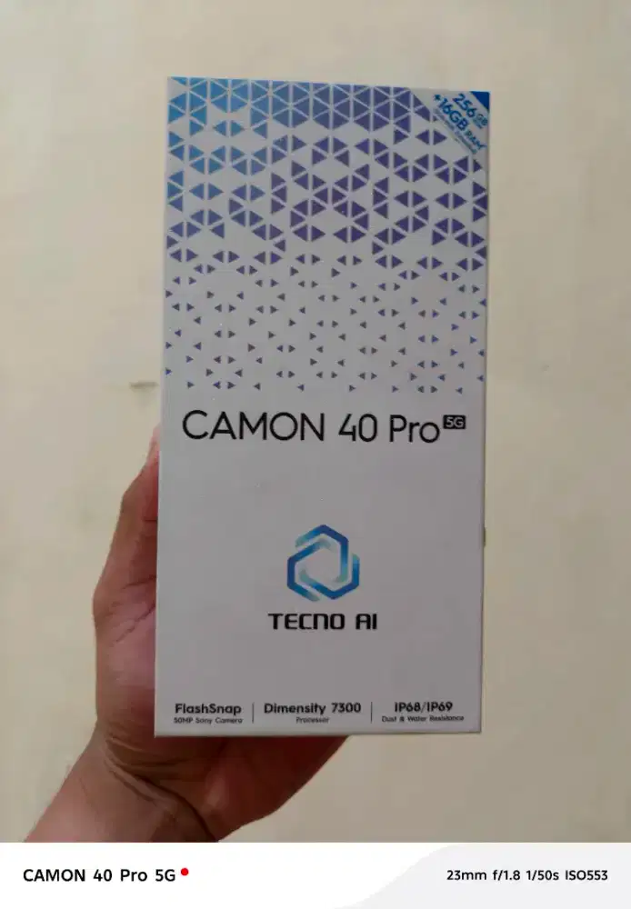 JUAL HP TECHNO CAMON PRO 40 5G