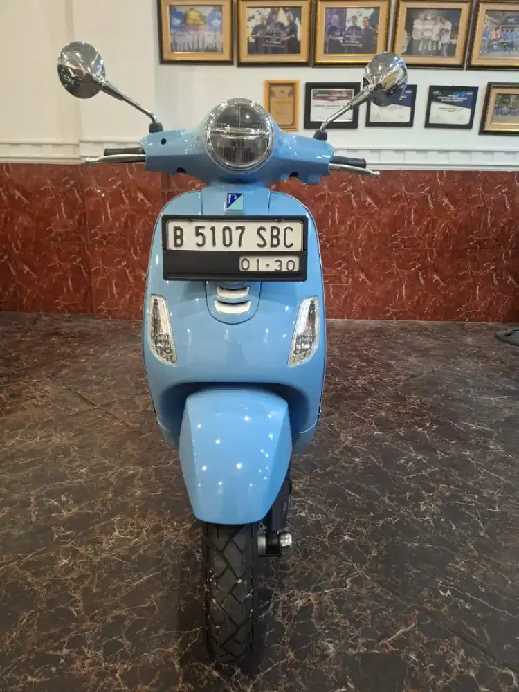 HUB Ima DP promo Vespa LX 125 I get 2024 Like new . KTP Daerah Welcome