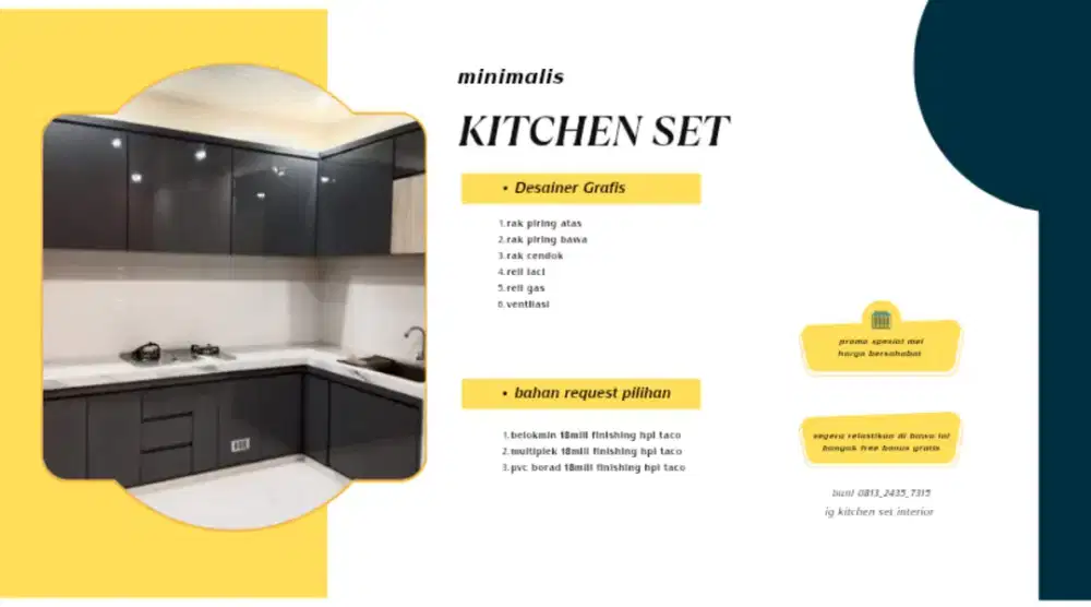 KITCHEN SET MINIMALIS