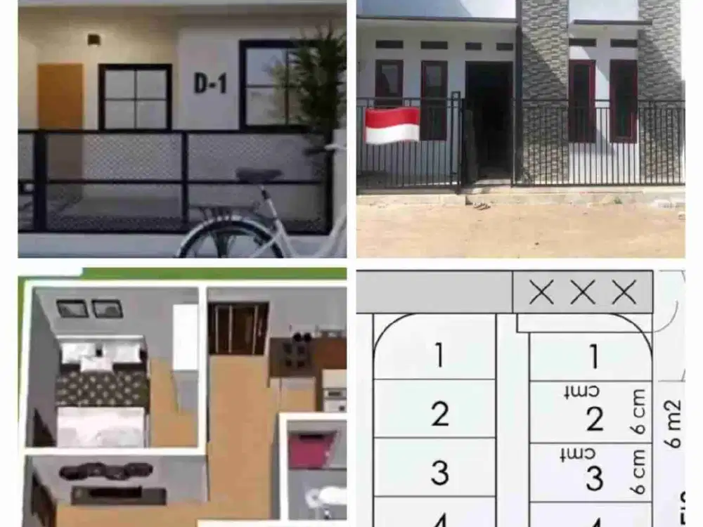 Di Jual rumah minimalis on progres tahap pembangunan lokasi jln sukarela peninggilan Ciledug