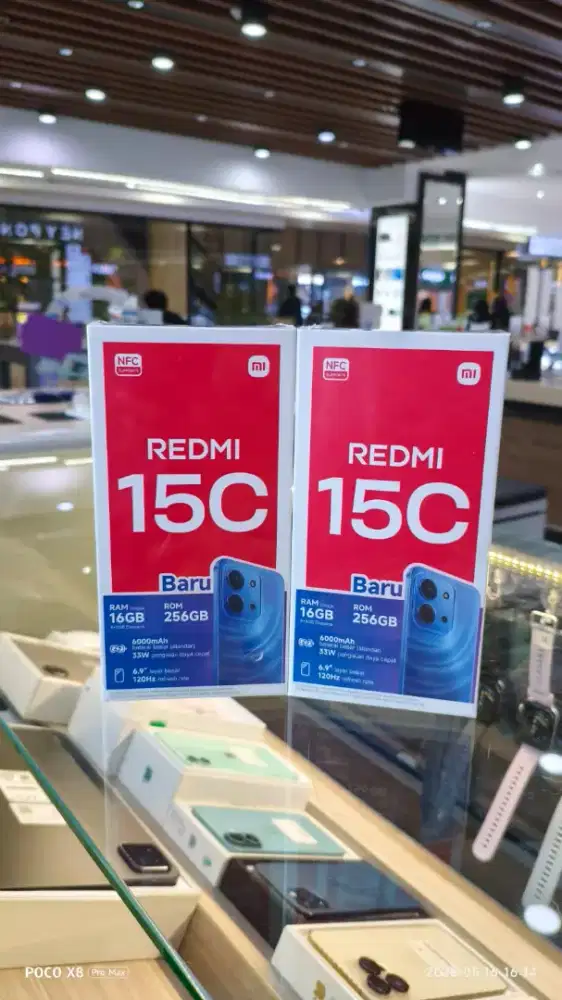 Kredit Redmi 15C 6/128GB & 8/256GB