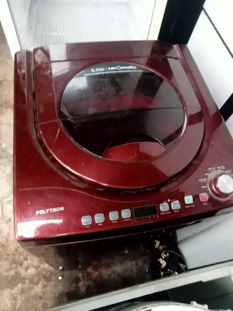 Mesin cuci 1tabung merek polytron 8kg