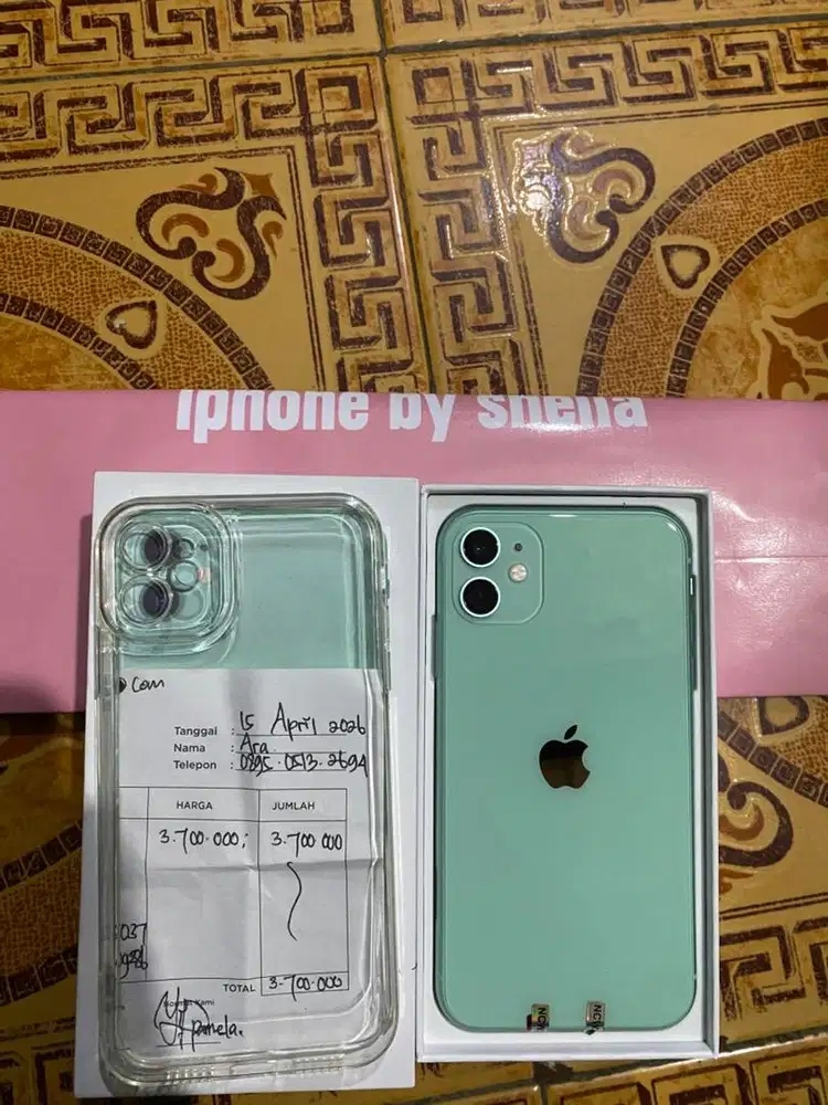 Iphone 11 64gb fulset likenew