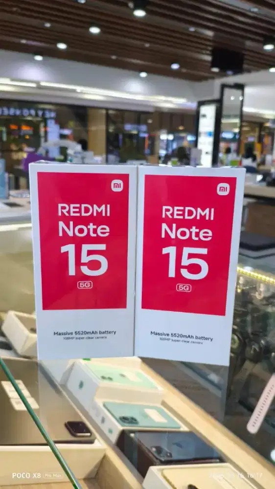 Kredit Note 15 5G 6/128GB 8/256GB & 12/512GB