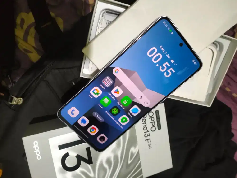 oppo reno 13f 5g 8/256 fulset mulus