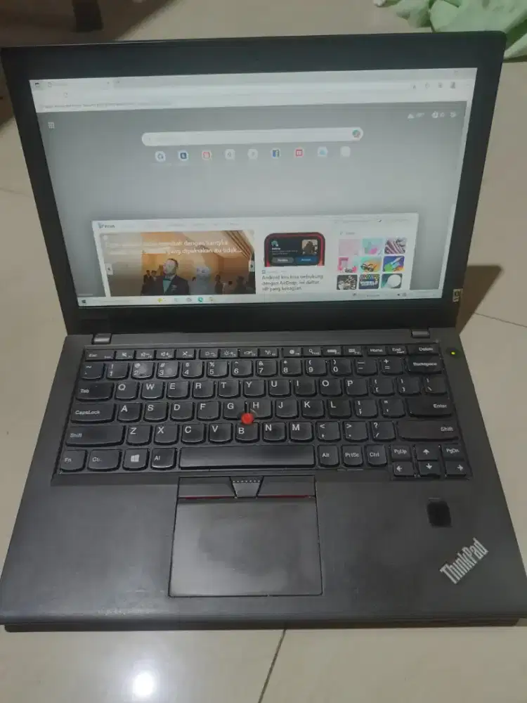 Lenovo Thinkpad X270 Core i5 Gen 7 Ram 8GB Ssd 512GB Dual Batrai