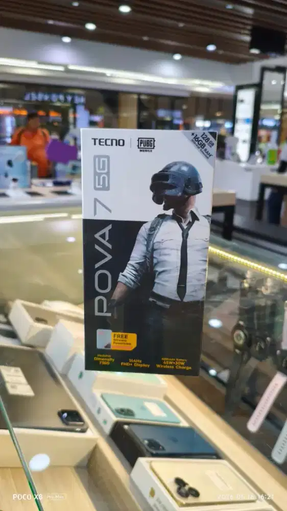 Kredit Tecno Pova 7 5G 8/128GB & 8/256GB