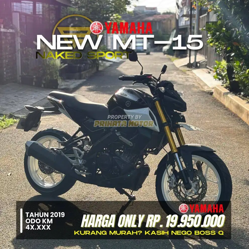 YAMAHA MT-15 2019 !!!