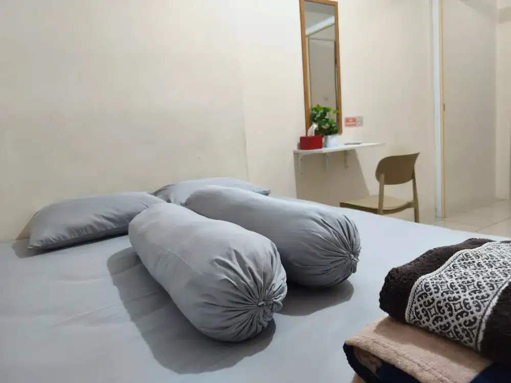 Pluit Sea View apartemen 1/2 BR Full Furnished disewa harian/mingguan