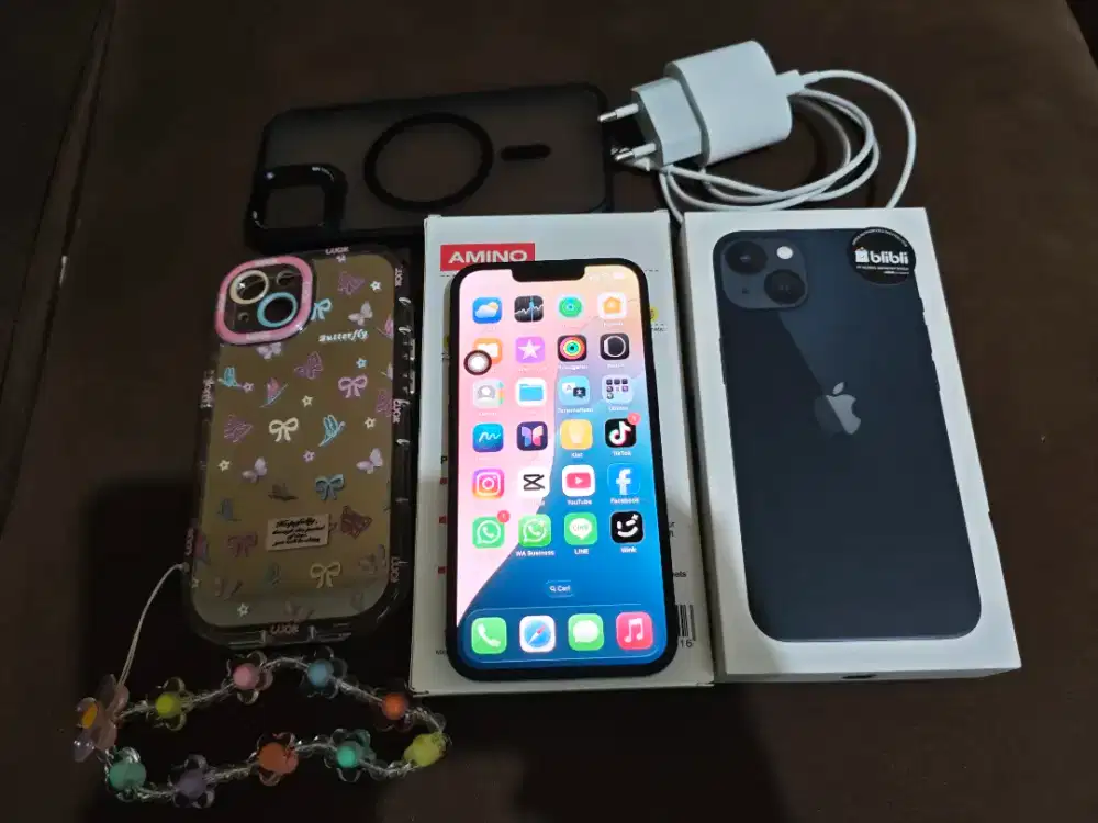 IPHONE 13 128GB ORI RESMI BLIBLI SETARA IBOX MULUS BH99%