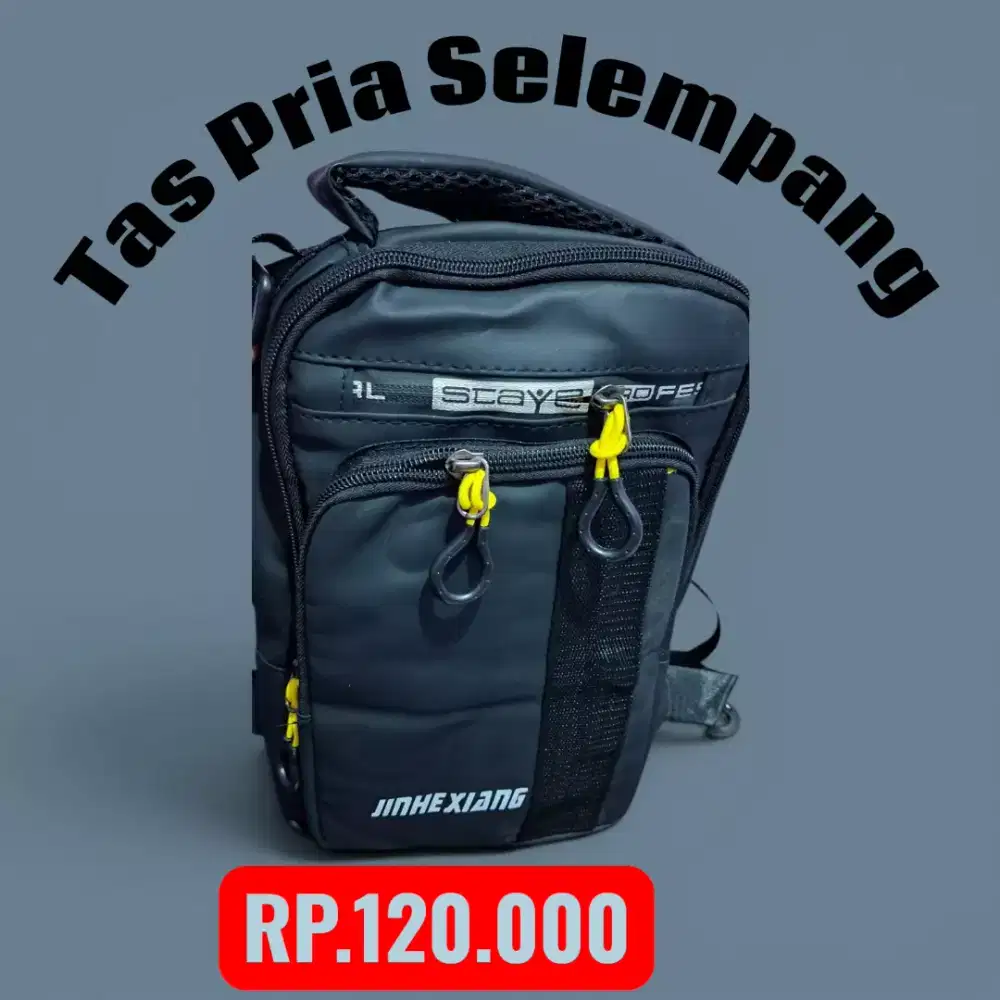 Tas Pria Salempang Anti air
