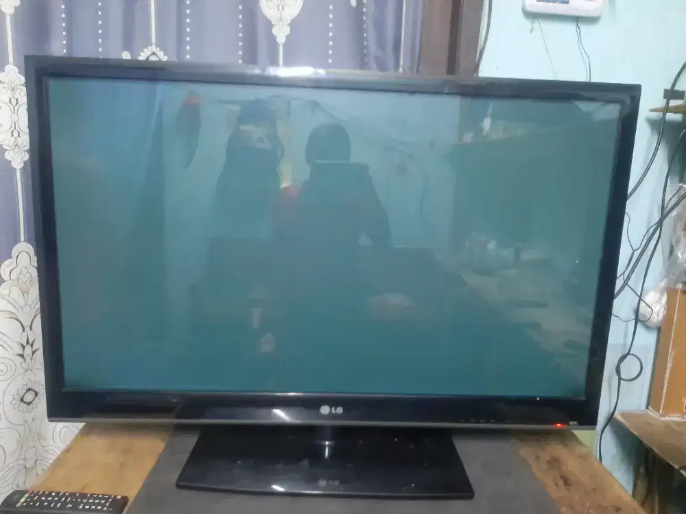 Tv PLasma LG 42 in siaran Analog normal
