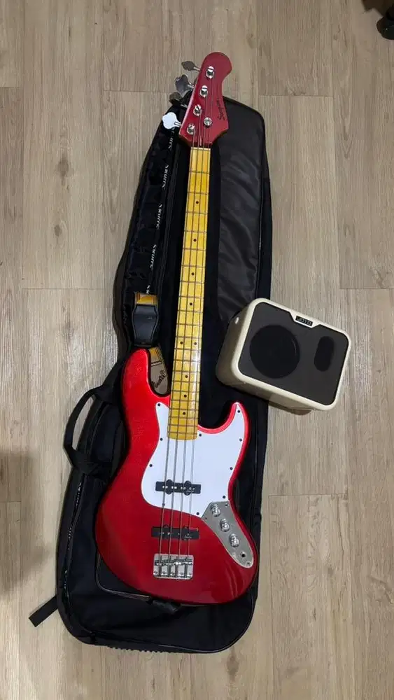 Bass Scorpion SJ200 + Ampli Joyo  + Tas bass
