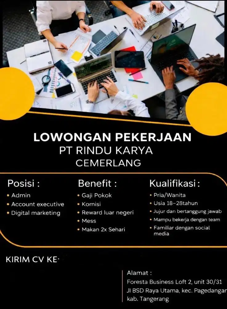 Staff digital marketing
