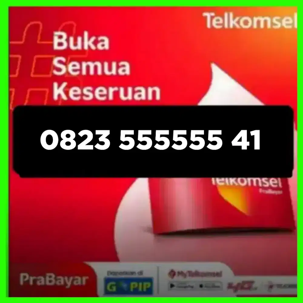 Nomor cantik Telkomsel super seri hexa