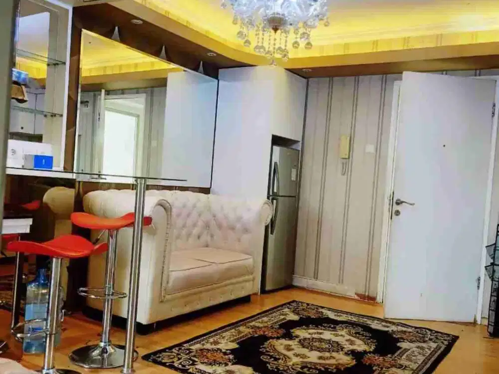 disewa apart GREEN PALACE 3br full furnished tahunan kalibata city jaksel