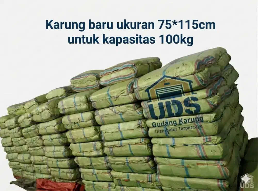 Grosir Karung 75*115cm kondisi baru per bal isi 500 pcs