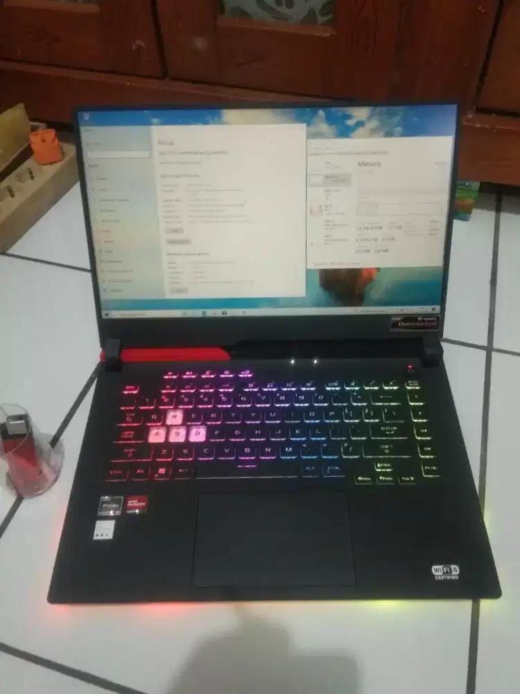 Laptop asus ROG STRIX G513QY