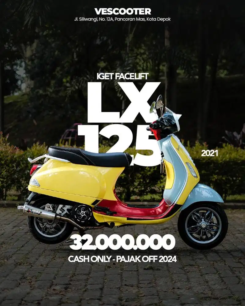 PIAGGIO VESPA MATIC VESPA LX 125 IGET FACELIFT 2021