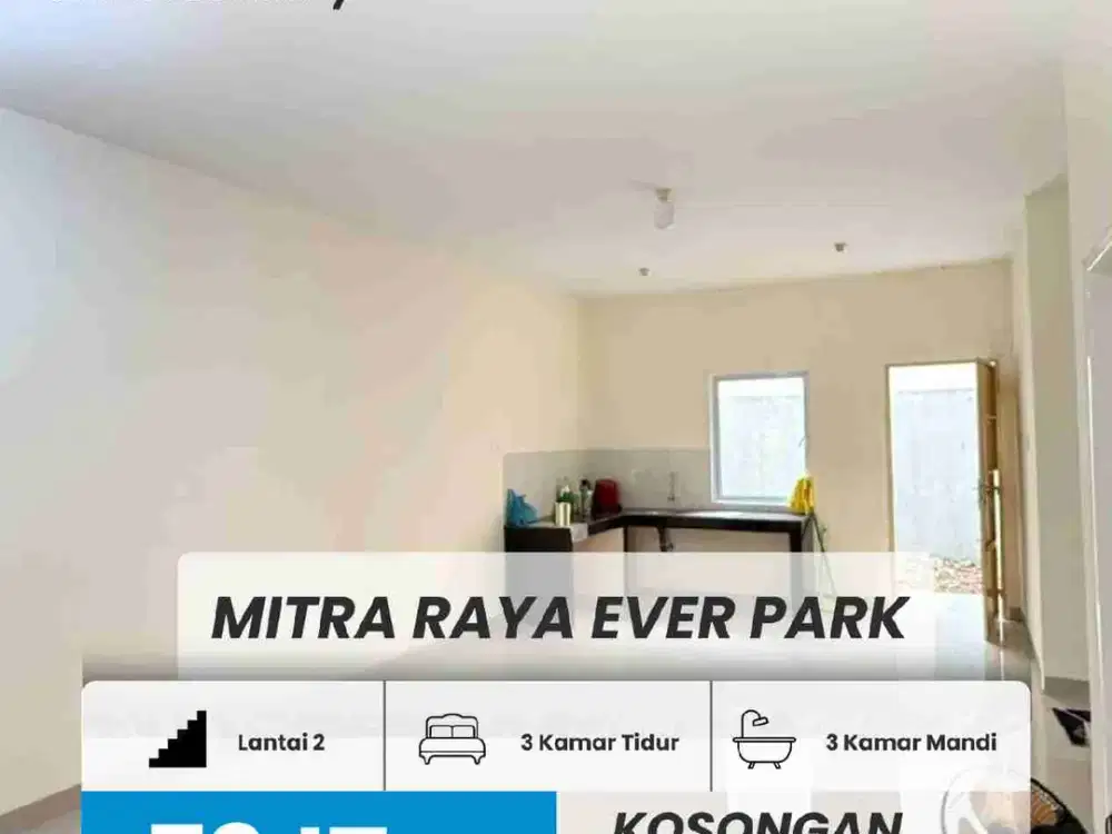 DISEWAKAN RUMAH CANTIK EVER PARK, MITRA RAYA, BATAM CENTER
