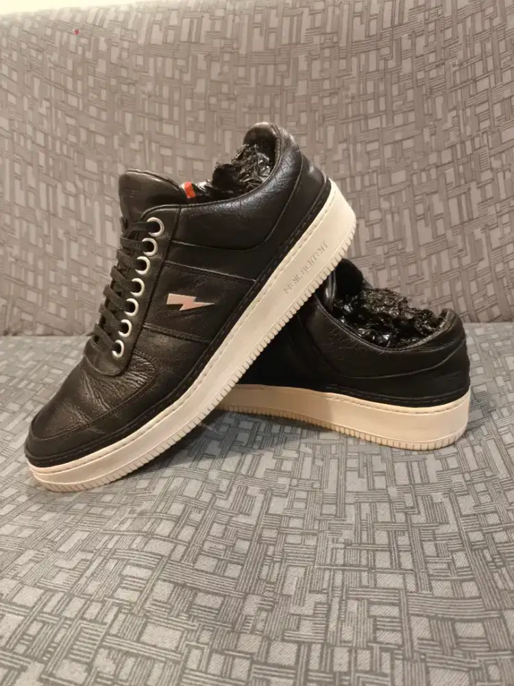 Sepatu Kulit Asli British Brand Neil Barrett Size 43