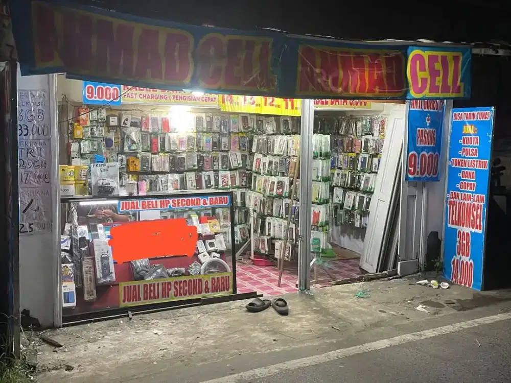 Overr jualan toko ponsel