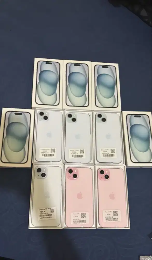 IPHONE 15 PLUS 128GB (BARU BUKA SEGEL BOX)