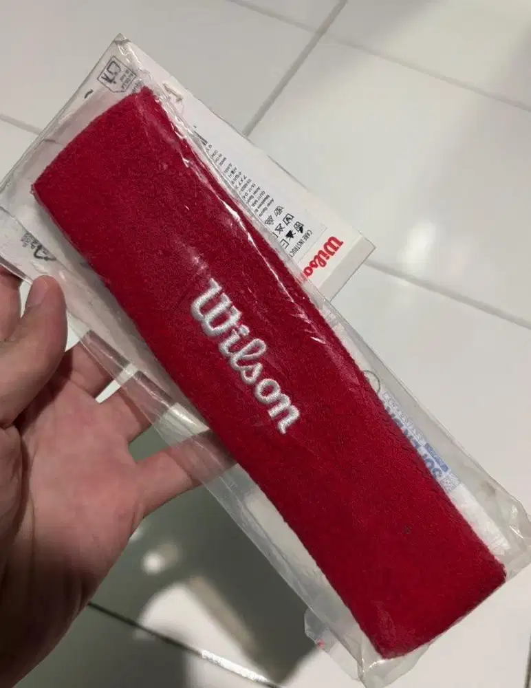 Wilson Headband (Padel, Tennis, dll.)