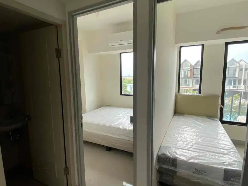 dijual Apartemen osaka Riverview Pik2 2br Furnish 320 jt ready
