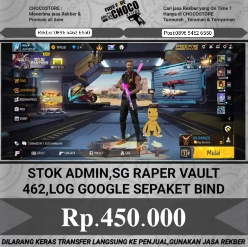Jual Akun Fre Fire Murah Meriah Buruan Mumpung Masi ada