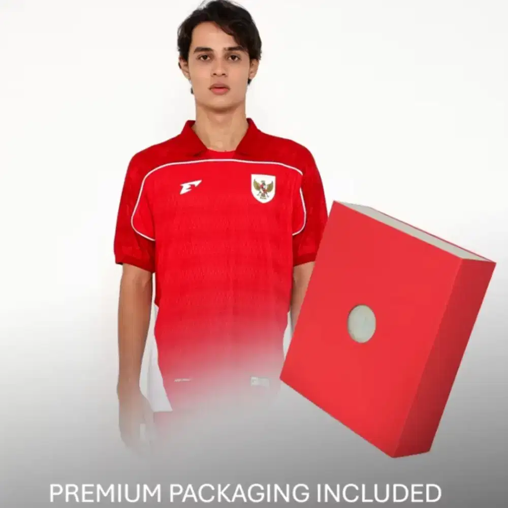 JERSEY PI dg BOX Timnas Indonesia Terbaik ORI BNIB ERSPO PLAYER ISSUE