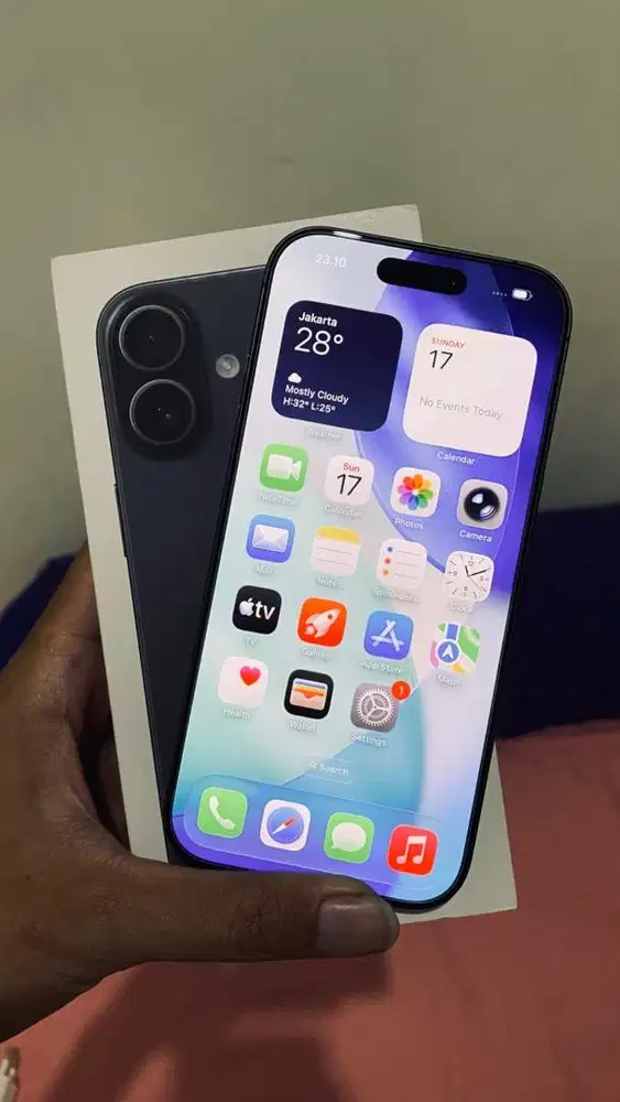 iphone 17 256 ibox 2 bulan pake