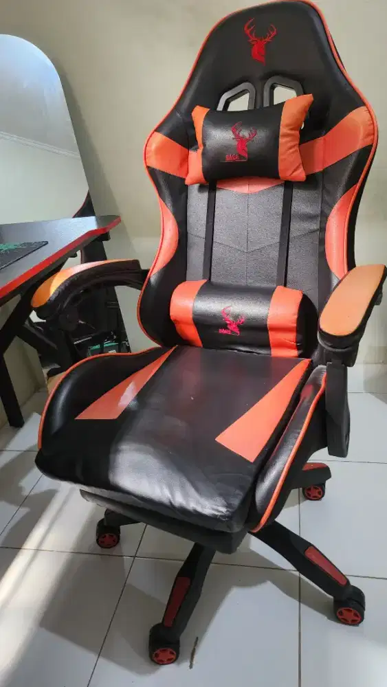 harga all-in,kursi dan meja gaming bekas bonus cermin