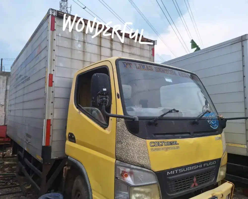Mitsubishi Colt Diesel 6ban PS110 Box Alm Jumbo Fulors FE 73 bio solar