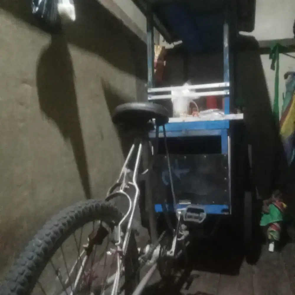 Gerobak beca masih bagus ada etalalasenya
