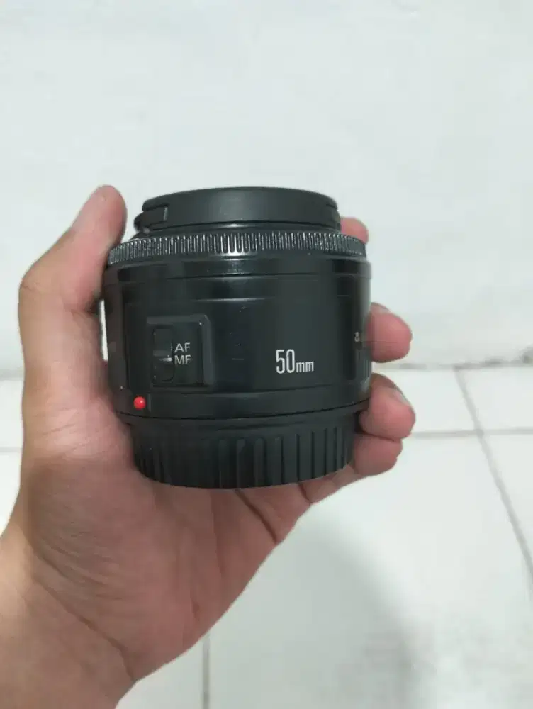 CANON EF 50MM F1.8 II LENSA FIX CANON 50MM