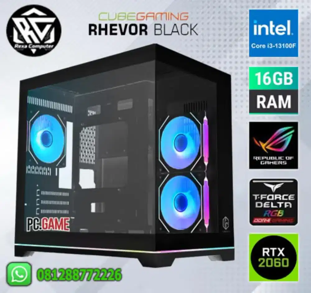 CPU Core i3 Gen13 RTX 2060