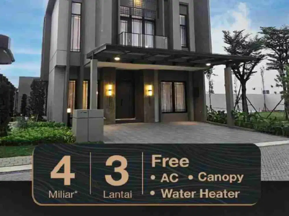 GRAND PASADENA VILLAGE TYPE 8X18 TYPE 9X19 2 DAN 3 LANTAI KPR DP 5% LANGSUNG AKAD KREDIT / FREE DP !
