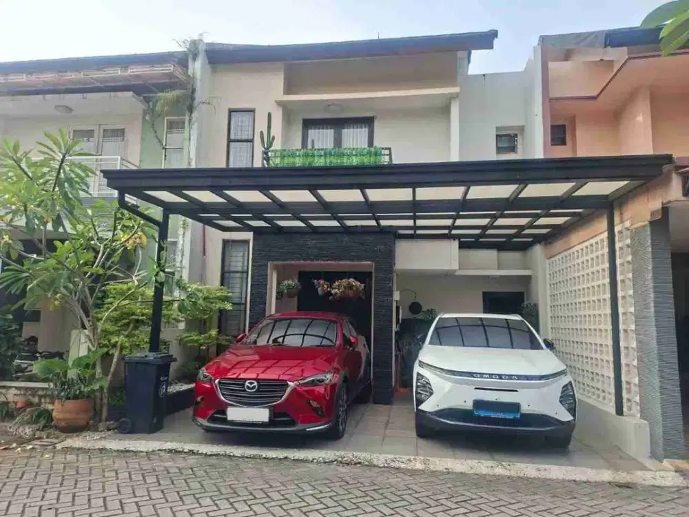 Dijual Rumah 2 Lantai Minimalis dalam Cluster Siap Huni di Jati Cempaka Pondok Gede Bekasi Lokasi Strategis dan Bebas Banjir
