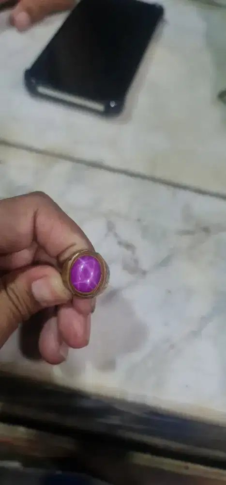 Batu rubi 6 ster