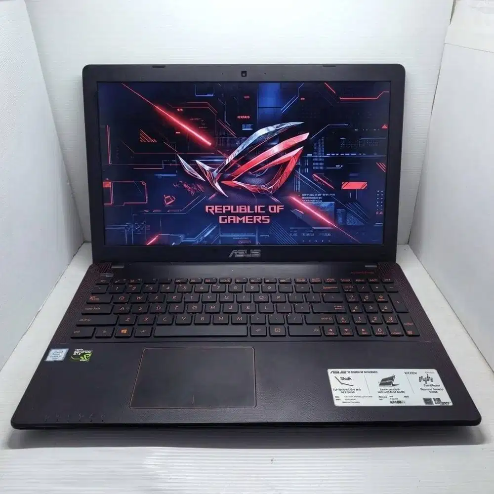 LAPTOP DESAIN DAN GAMING ASUS BABY ROG X550VX I7 NVIDIA GTX 15 INCH NO